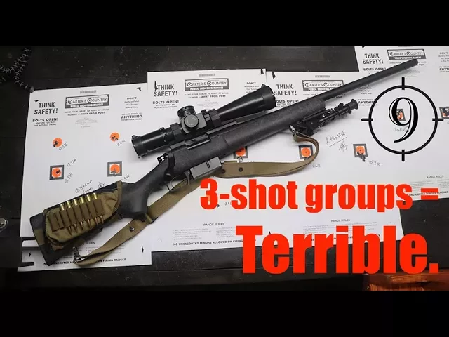 why 3-round groups are the worst... feat. remington 700 5r